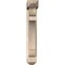 Ekena Millwork Olympic Arts and Crafts Smooth Bracket w/ Offset Brace, Douglas Fir, 5 1/2"W x 22"D x 34"H BKT0604X22X34OLY03SDF - alternate 3